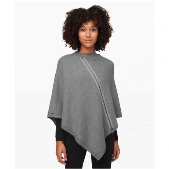 Lululemon Merino Wool Poncho - Picture 6 of 7